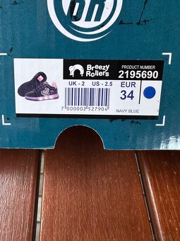 blikající, kolečkové boty Breezyrollers - 5