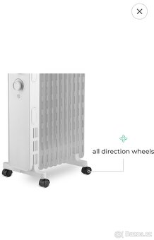 Olejový radiátor/přímotop/topení - 5