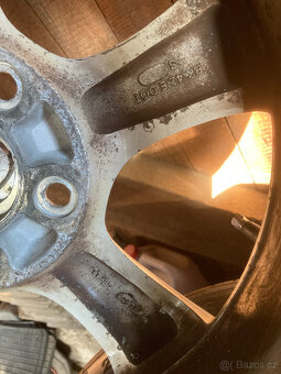 AL kola originál Mazda 205/55 r16 letní pneu,vzorek 90%. - 5