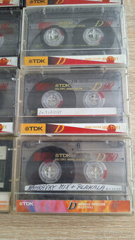 Audiokazety TDK D - 5