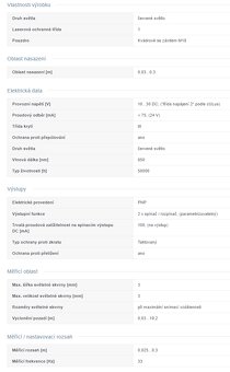 Optický distanční senzor - OGD592 - 5