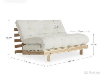 Rozkládací gauč / Futon - 5