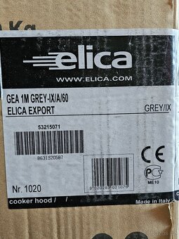 Odsavač par (digestoř ) Elica GEA 1M GREY IX/A/60 - 5