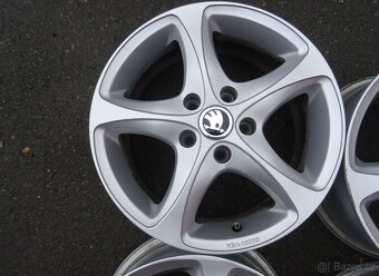 Alu disky na Škoda, 16", 5x112, ET 35, šířka 7J - 5