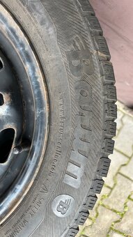 VW POLO 5x100 - 175/70 R14 zimní pneu - 5