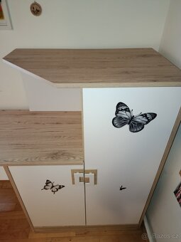 Psací stůl s komodou. - 5