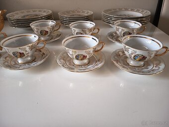 Nepoužívaná porcelánová sada, 35 kusů - 5