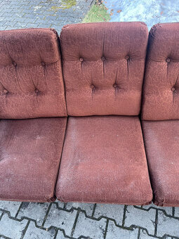 GAUČ A 2 KŘESLA - 5