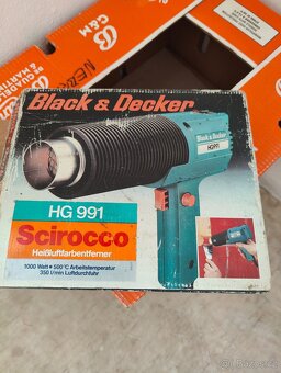 Horkovzdušná pistole 1000w - 5