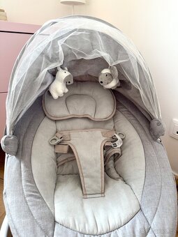 Elektrická houpačka a lehátko Mama Kiddies Premium 2v1 s - 5