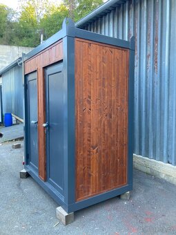 Kontejner WC 2x kabina,sanitární buňka nová - 5
