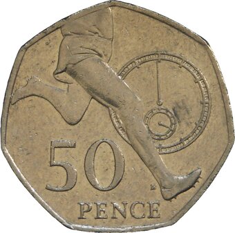 50 pencí pamětní mince 1973 - 2018 výběr (cena za ks, ČTĚTE) - 5