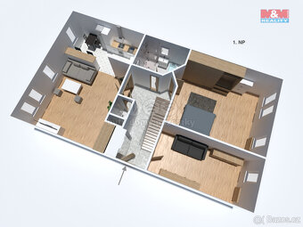 Prodej bytu 3+kk, 103 m², Praha, ul. Na břehu - 5