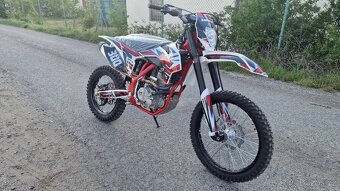Pitbike MRM 300ccm EXT 21/18 červená, sedlo 94cm - 5