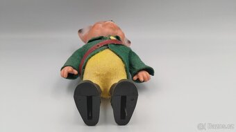 Chodící kočka - stará mechanická hračka na klíček - 5