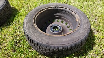 Nokian WR D4 185/65/R15 + plechové disky + TMPS ventilky - 5