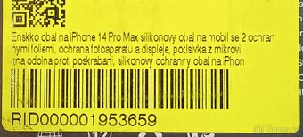 iPhone 14 Pro Max- silikonový obal - 5