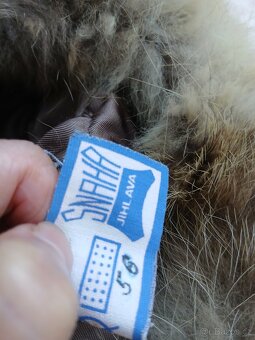 čepice, kůže, kožešina, liška, kulich, beranice - 5