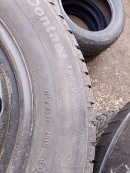 Ocelová kola Superb 3, Passat 6,5x16 et41 5x112+zimní pneu - 5