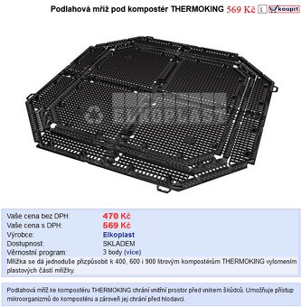 Nový kompostér THERMOKING 400L - 5