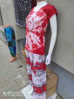 Triko Indie batika bavlna - 5