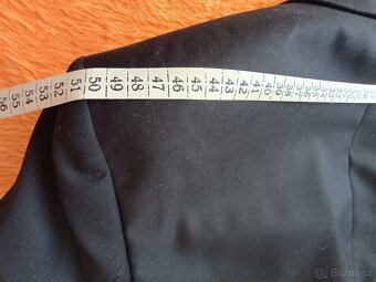 Pánský,černý oblek. - 5