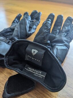 Nepromokavé dámské moto rukavice REVIT Zenith v SUPER STAVU - 5
