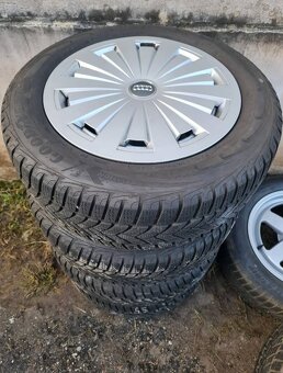 sada alu kol Audi 16" – originál disky + - 5