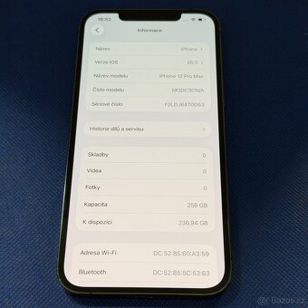 iPhone 12 Pro Max 256GB Graphite, 1 rok záruka - 5