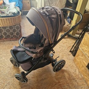 Kočárek Noordi Sole.Go 2v1 + autosedačka cybex + skate - 5