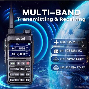 Vysílačka, radiostanice Radtel dualband - 5