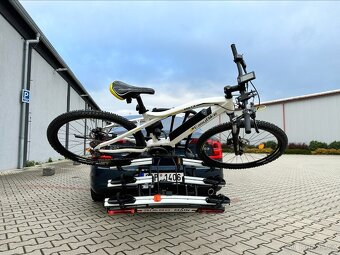 Nosič na tažné zařízení na 3+1 kola, elektrokola - LUXUS - 5