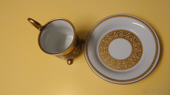 Porcelánové šálky s podšálkem Pirkenhammer - 5