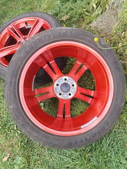 ALU orig Volvo R18 + letní pneu 245/45 - 5