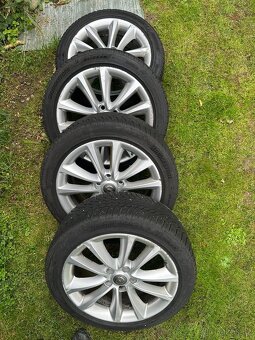 Original ALU OPEL Zafira kola a pneu - 5
