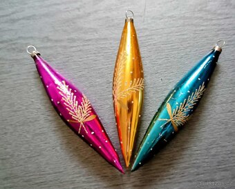 Retro vánoční ozdoby - 5