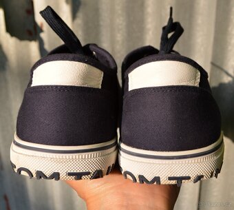 Tmavěmodré pánské tenisky Tom Tailor vel. 44 - 5