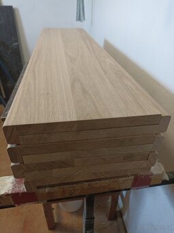 Dubové, jasanové schodnice nášlapy - 5