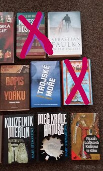 Různé knihy-historické, drama, thrillery, romány, bestselery - 5