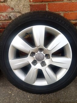 Alu original Audi 17" 5x112 pneu na vymenu - 5