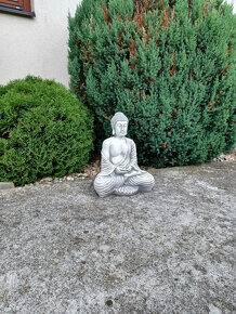Buddha velky z betonu - Novy - vyska 60 cm - 5