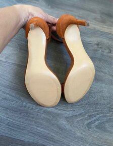 Hnědé sandálky Mango vel.40 - 5