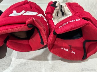 ✅ RUKAVICE - BAUER VAPOR 1X PRO LITE_RED - č. 14 - SENIOR ✅ - 5