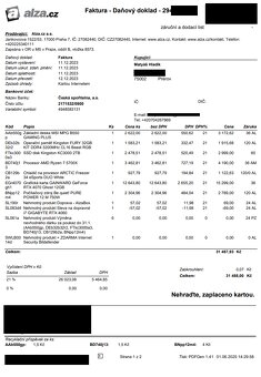 ZÁRUKA - Herní PC RTX 4070, Ryzen 7 5700X, 2TB SSD, 32GB RAM - 5