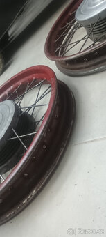 Ráfky 16" na Jawa 175/356 125/355, malá kývačka - 5