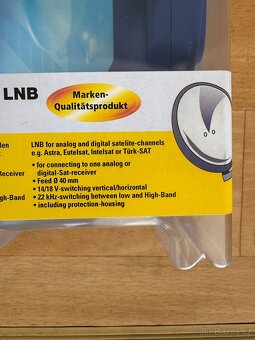 Prodám LNB čidlo pro digitální satelitní příjem, nové - 5