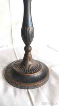 dva starožitné svícny - 5