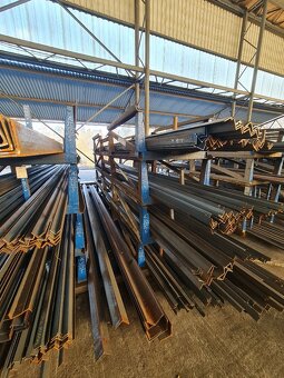 Regál na tyčový hutní materiál - 5