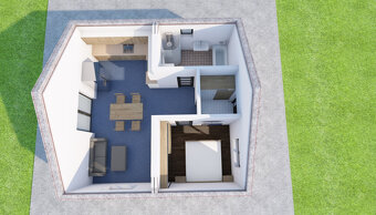 Bungalov 7,5x7,5 m - 5
