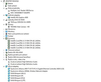 Toshiba SATELLITE PRO C50-A-1J1,i3-3110M,WIN 10,HDD 640GB,RA - 5